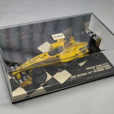 1/43 Minichamps Jordan Ford EJ13 S Motoyama Test Suzuka 10th F1 Car - Immagine 1 di 4