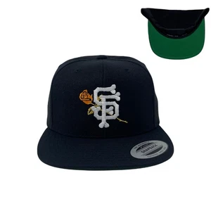 San Francisco Golden Rose Snapback Hat - Picture 1 of 7