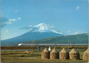 Postal "Tren Bala" 4x6" Japón Años 60 "Super Express Nueva LÍNEA TOKAIDO" - Imagen 1 de 2