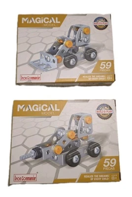 Magical Model Iron Commander STEM Mini Erector Construction 2-Pack NEW D1 - Image 1 of 2