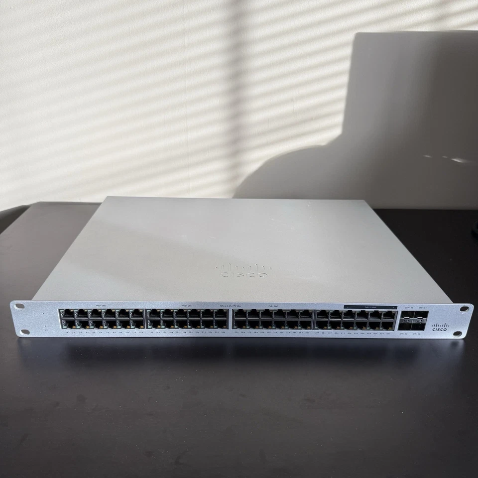 Cisco Meraki MS130-48X-HW 48Port Cloud Switch 40x 1GbE + 8x 2.5GbE UNCLAIMED - Image 1 of 1