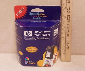 NUEVO cartucho de tinta para impresora de inyección de tinta tricolor C1823A HP Hewlett Packard # 23 - Imagen 1 de 3