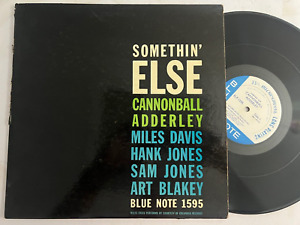 Cannonball Adderley Blue Note 1595 LP "Somethin' Else" W.63rd Ear RVG DG ~ Clean