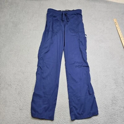 Calças esfoliantes femininas Grey's Anatomy XS azul cuidados de saúde de enfermagem - Imagem 1 de 4