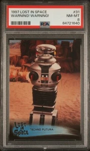 1997 Inkworks Lost In Space-WARNING! WARNING!- Card #31 PSA NM-MT 8 - Picture 1 of 2