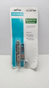 SIEMENS ECLX071M MURRAY GROUND BAR 11-POSITIONS (8)10-6 AWG / (3)10-1/0 TYPE-LX - Picture 1 of 2