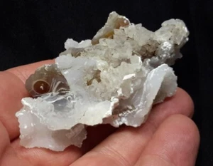 3" FIRE AGATE with BOTRYOIDAL CHALCEDONY from Black Hills , Arizona - Picture 1 of 11