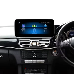 12.3" Android 13 Screen CarPlay GPS For Mercedes Benz E class W212 NTG5.0 128G - Picture 1 of 9