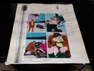 NUEVO GUARDIANES 9 PÁGINA 14 GUÍA DE COLORES - ARTE ORIGINAL - JOE STATON - Imagen 1 de 1