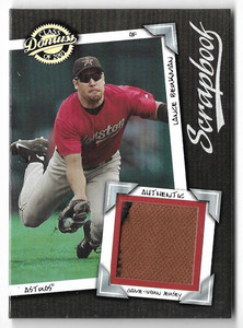 2001 Donruss Class of 2001 Scrapbook #SB4 Lance Berkman Jersey /525 - NM-MT