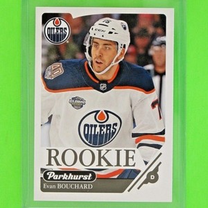 EVAN BOUCHARD  2018-19  " ROOKIE PARKHURST "  #342  Edmonton Oilers