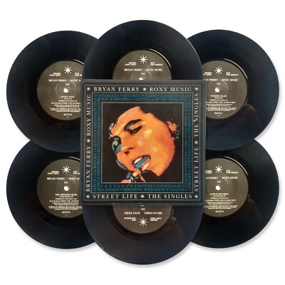 ROXY MUSIC Street Life: The Singles 7" Vinyl Box Set PROMO Bryan Ferry Brian Eno - Image 1 of 4