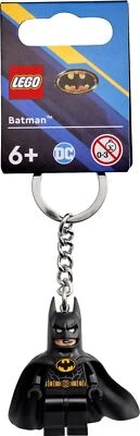 LEGO Super Heroes Batman Black Suit Minifigure Keyring 854235 - Image 1 of 3