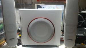 SAMSUNG SUBWOOFER SPEAKER  PASSIV SYSTEM PS-WQ 100W + 2 X PS- FQ100W - Bild 1 von 12