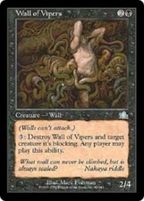 MTG 1x Wall of Vipers Prophecy card Magic The Gathering pauper