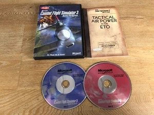 Combat Flight Simulator 3: Battle for Europe PC CD-ROM Game Complete With Manual - Picture 1 of 3