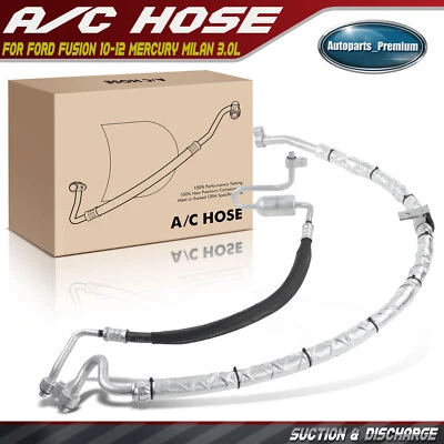 Conjunto de manguera de succión y descarga de aire acondicionado para Ford Fusion 10-12 Mercury Milan 3,0 L Foto 1 de 4