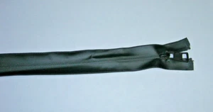 ZIP CERNIERA CHIUSURA LAMPO DIVISIBILE SPALMATA ANTIVENTO E PIOGGIA  DA 80 cm - Foto 1 di 4