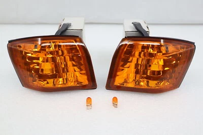 New Corner Chrome Amber Lights For-1997-1998-1999 NISSAN SILVIA 240SX S14 drift - Image 1 of 4