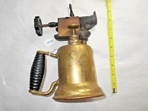 Blow Torch, TURNER BRASS WORKS Vintage Blow Torch, Sycamore, Illinois, USA - Picture 1 of 10