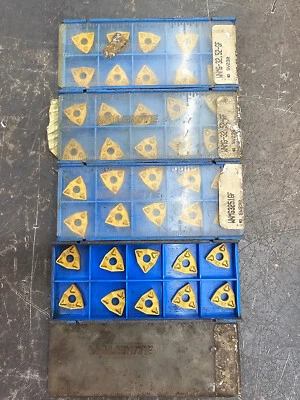 Cantidad 10 insertos de carburo Valenite WNMG 06T308 32,52 WNMG06T308GF WNMG3252GF SV230 Foto 1 de 2