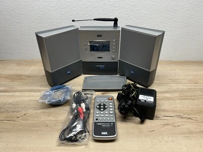 Sistema de música digital Linksys WML11B inalámbrico-B 2,4 GHz control remoto Ethernet Foto 1 de 4