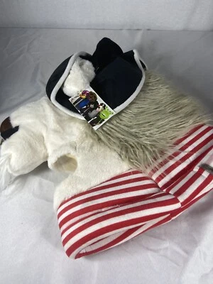 NEW Halloween Mascot Costume Plush Head Mask Pirate Llama 1 Size Adult /Teen NWT - Image 1 of 4