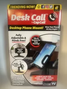 Desk Call by Cup Call Desktop Phone Mount - View Your Cell Phone at Any Angle - - Picture 1 of 6