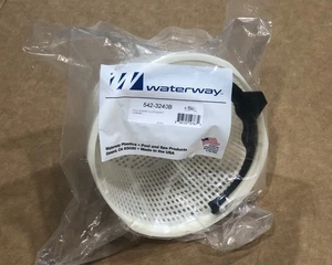 Qty.1 Waterway Plastics 542-3240B White Skimmer Basket Replacement New - Picture 1 of 4