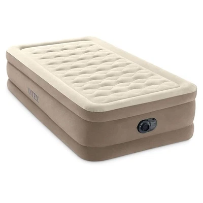 INTEX Luftbett Ultra Plush Single + 230V Pumpe Gästebett 191x99x46cm Bett - Bild 1 von 4