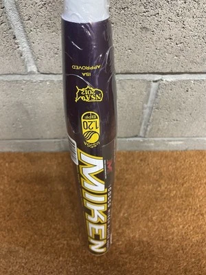 Nuevo Bate de Softbol Lanzamiento Lento Miken SmashIt7 220 26oz 14 pulgadas Barril Modelo Jugador SIS Foto 1 de 4