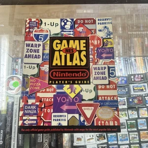 Offizielles Nintendo NES Spiel Atlas von 1991 - Bild 1 von 2
