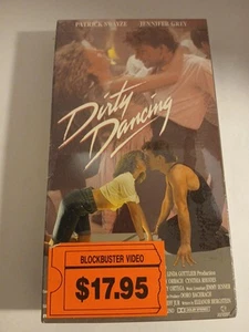 Dirty Dancing (VHS, 1987) Patrick Swayze Jennifer Grey Vh2 - Picture 1 of 7
