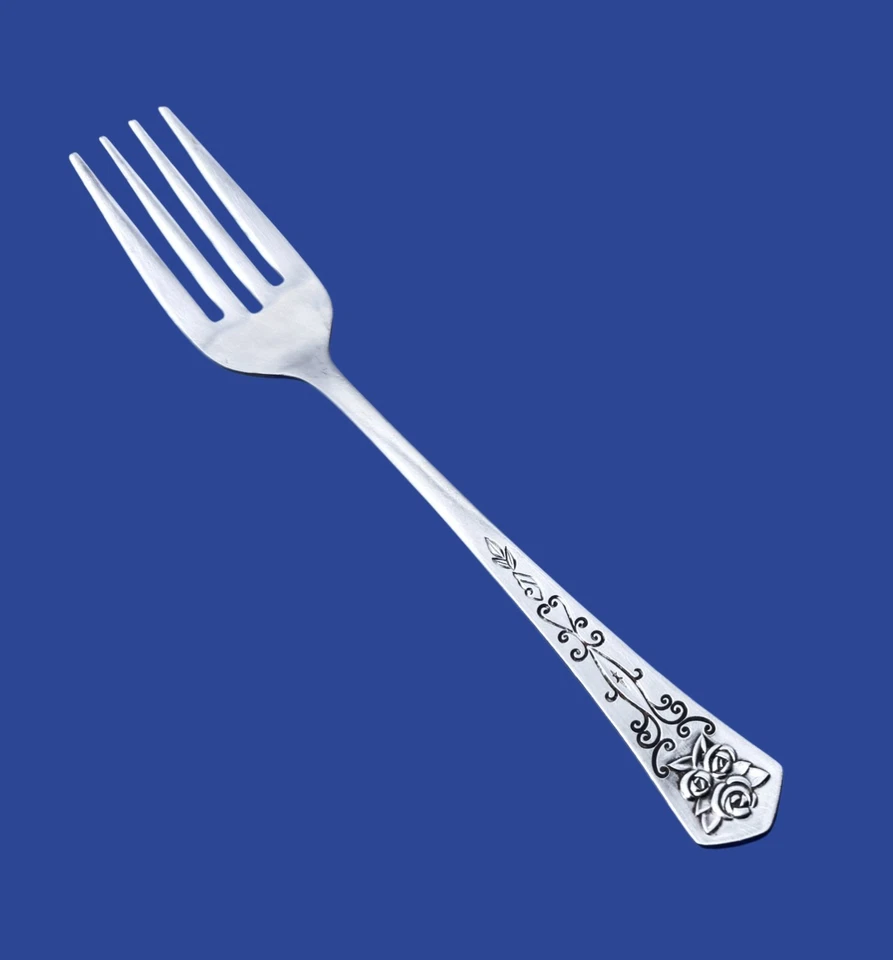 Cubiertos de acero inoxidable Oxford Hall QUEEN'S TAPESTRY -- Tenedor para ensaladas 6 1/2" Foto 1 de 1
