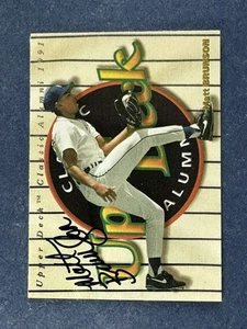 Matt Brunson Autograph Signed 1994 Upper Deck Detroit Tigers - Picture 1 of 2