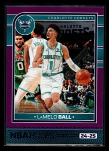 2024-25 Hoops #182 LaMelo Ball Purple - Picture 1 of 2