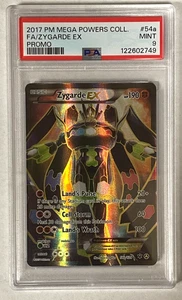 Zygarde EX Full Art Promo PSA 9 MINT 2017 Pokemon Mega Powers Collection #54a - Picture 1 of 2