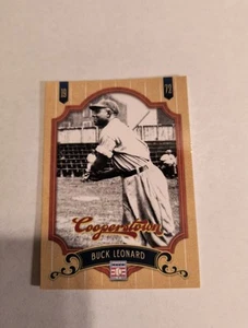 BUCK LEONARD 2012 PANINI COOPERSTOWN #126 FREE SHIPPING - Picture 1 of 2