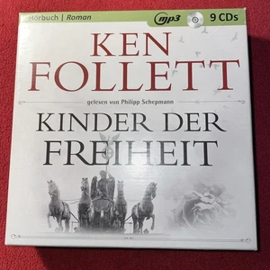 Ken Follett   /Kinder der Freiheit/🗽 Hörbuch/9  x mp3  CD`s - Bild 1 von 2