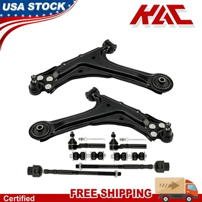 Front Lower Suspension Kit For 1995-2005 Chevy Cavalier Pontiac Sunfire 8pc - Image 1 of 4
