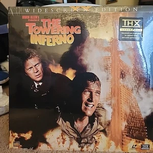 The Towering Inferno (Laserdisc) WIDESCREEN 2-Disc STEVE MCQUEEN - Picture 1 of 2
