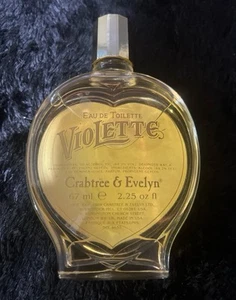 Crabtree & Evelyn Violette Eau De Toilette Water Splash Fragrance 2.25 oz - Picture 1 of 3