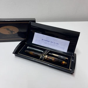 Platinum 3776 Century Celluloid Toroise Fountain Pen 14K Music NIB Uninked - Picture 1 of 14