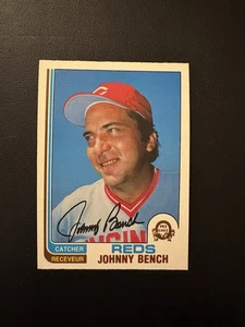1982 O-Pee-Chee OPC Canadian #18 Johnny Bench Cincinnati Reds NM/MT SHARP! - Picture 1 of 2