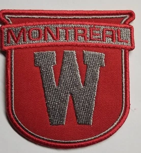Montreal Canada Wanderers Embroidered Patch approx 3x3" - Picture 1 of 2