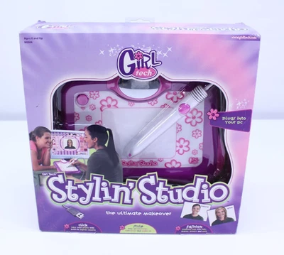 NUEVO Stylin' Studio Girl Tech The Ultimate Makeover Mattel 2008 enchufe de impresión PC NUEVO EN CAJA Foto 1 de 4