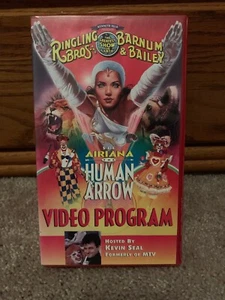 Ringling Bros Barnum And Bailey Vhs Human Arrow Damaged But Working VHS - Picture 1 of 7