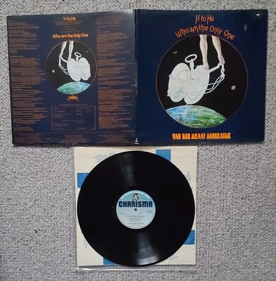 VAN DER GRAAF GENERATOR-HE TO HE-ORIGINAL RE-ISSUE LP ON CHARISMA-1970-V.G.CON - Image 1 of 4