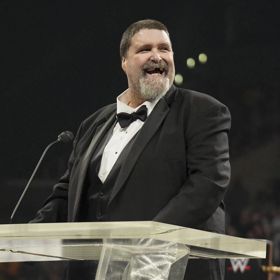 FOTO COLORIDA MICK FOLEY 8x10 cru ecw wwe nxt aew impact  - Imagem 1 de 1