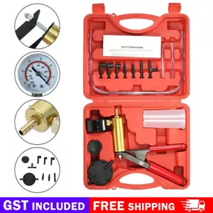 Vacuum Motorbike Pump Brake Bleeder Hand Held Bleeding Tester Kit Car Bleed Set - Picture 1 of 14